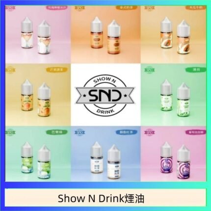 Show N Drink煙油 玫瑰檸檬冰沙 泰式奶茶