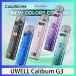 UWELL Caliburn G3咖哩棒G3 KIT電子煙2主機官網評價說明書